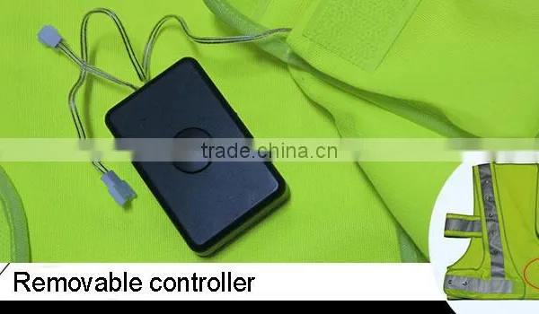 Reflective Police Security Uniforms Led Shirt/flashing Led Safety Vest photo-3