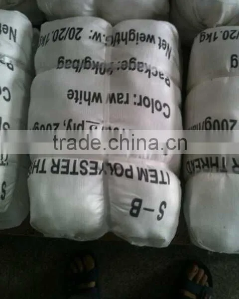 Raw White 210 Denier Nylon Thread For Binding photo-2