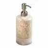 Liquid Soap Dispenser, Comes in Spa Hand Carved Style, Made of Champagne Marble