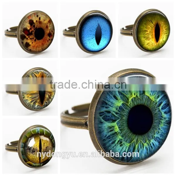 Unisex Cat and Star Alloy Ring/creative Alloy Ring/top Quality Ring photo-6
