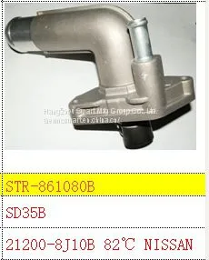 For Nissan Thermostat and Thermostat Housing 21200-8J10B 21200-BN300