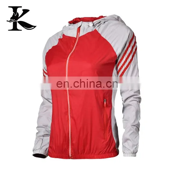 High Quality Outdoor Ladies Sport Jacket Windbreaker photo-2