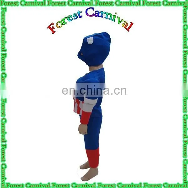 20141293 Stage Perform Costumes Captain America Costume For Boys photo-3