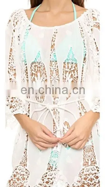 2015 Summer Lace Beach Dress Design Lady Net Dress photo-5