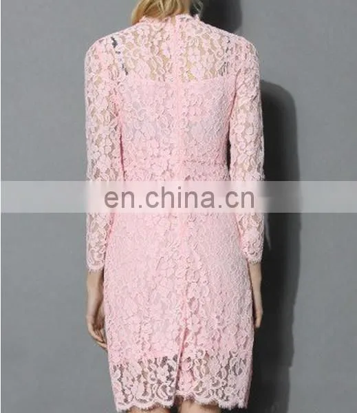 China OEM Wholesale Women's Lace Dress photo-4