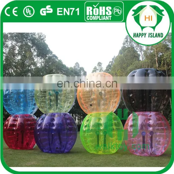 HI New Design Pvc Plastic Human Sized Soccer Bubble Ball photo-4