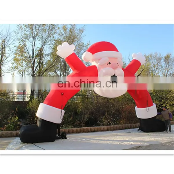 Christmas Decoration Archway Xmas Holiday Supplies Santa Claus Inflatable Christmas Arch photo-2