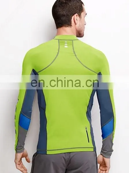 Custom Dye Sublimation Long Sleeve Rash Guard Compression Shirt photo-2