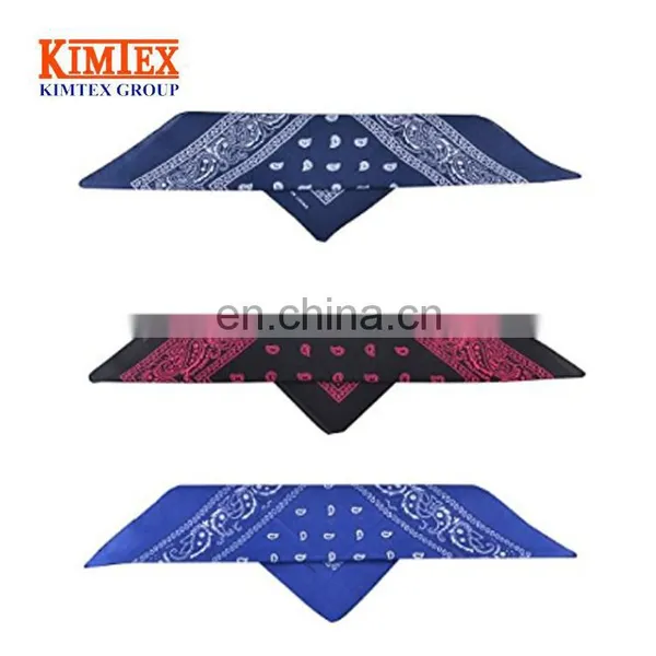 Custom 100%Cotton Square Bandana Gift Set photo-2