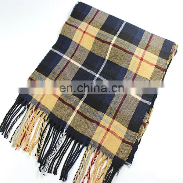 Hot Selling Imitation Cashmere New Stripe Scarf photo-2