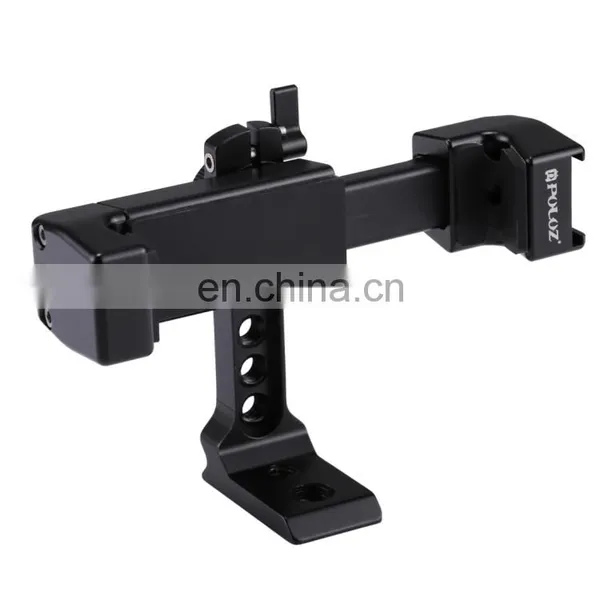 Mobile Accessories PULUZ 360 Degree Rotating Universal Phone Metal Clamp Holder Bracket Phone Holder photo-3