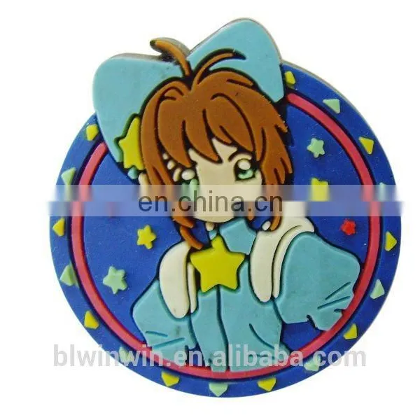 WINWIN Fashion Japanese Girl Marble Wood Coasters photo-3