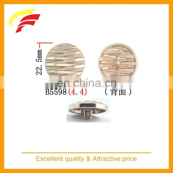 40L 25mm Fashion Zinc Alloy ( Zamak ) Hand Sewing Button for Garment photo-2