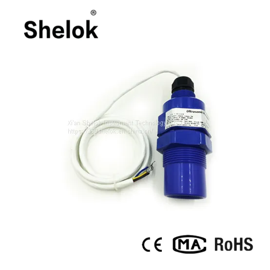 Ultrasonic fuel level meter sensor
