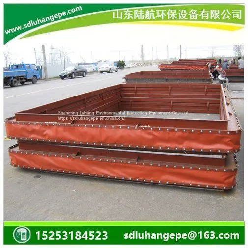 Heat Resistant Multi Layer Non Metallic Duct Compensator Fabric Expansion Joint