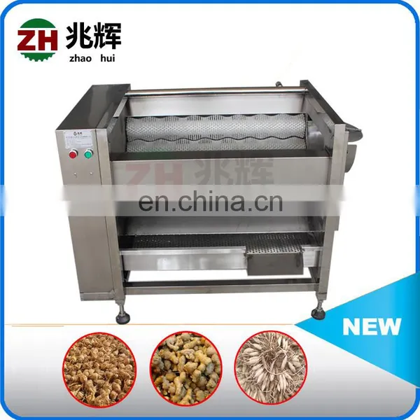 Automatic Small Onion Ginger Peeler Baby Carrot Avocado Fruit and Vegetable Brush Cleaning Machine photo-3