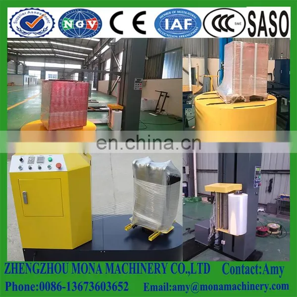HOT !!!wood Pallet Stretch Wrapping Machine/Stretch Film Machine Price/Airport Luggage Wrapping Machine' PRICE photo-4