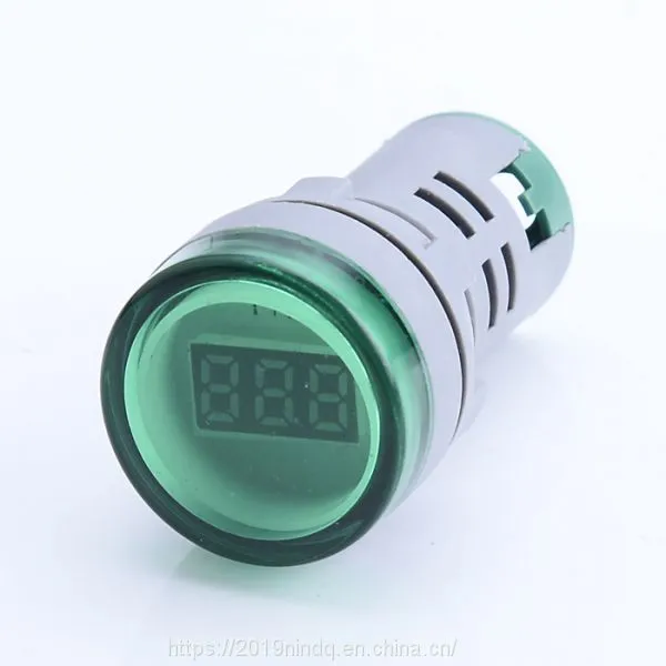 Small Digital Tube LED Round Digital Display Hertz Frequency Meter Signal Lamp photo-3