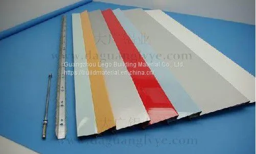 Type C Aluminum Buckle Ceiling Shopping Center Maple Grain photo-2
