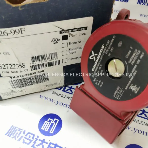Original Genuine York Air Conditioning Special Accessories Inverter 026-35036-000 Cooling Circulation Pump