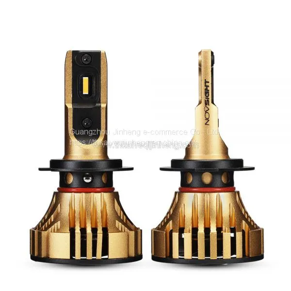 NOVSIGHT 3000K H4 LED H7 H11Automotive Headlight Bulbs 72W 12000LM photo-2
