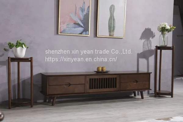 Nordic Modern TV Cabinet Coffee Table Combination Small Apartment Living Room Furniture Set photo-3