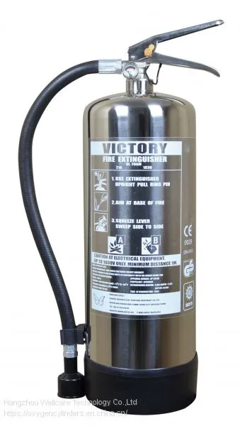 2 -- 9 L STAINLESS STEEL FOAM FIRE EXTINGUISHER photo-3