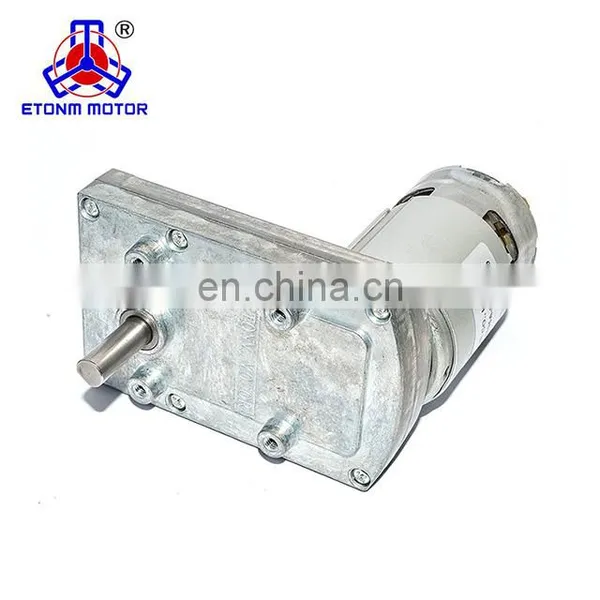 12V 24V ET-CGM95-A Flat Gear Reduced Electric Motors for Sale photo-2