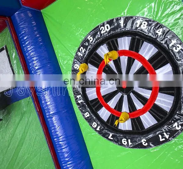 Outdoor Inflatable Game Baseball Basketball Toss Games Sport Center For Kids Playground photo-5