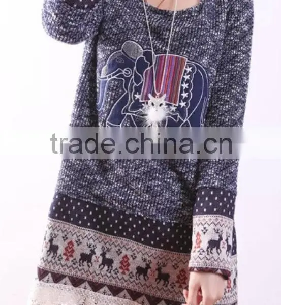 Mori Girl Elephant Dress and Elephant Sweater photo-2