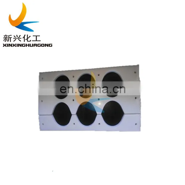 Duct Bank Spacers Tubing Separators / CNC Plastic Pipe Spacers / HDPE Block Spacer Duct Bank Spacers for Pipe photo-3