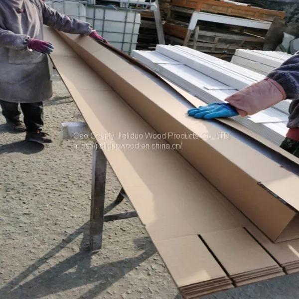 Gesso Primed Natural Wood Plantation Shutter Components photo-4