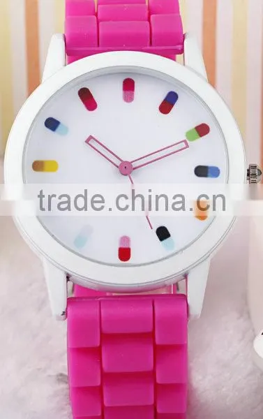 China Wholesale Watches Universal Silicone Watch photo-2