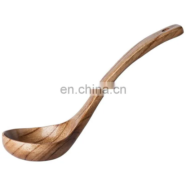 Modern Cooking Spoon Kitchen Accessories New Arrival Restaurant Wood Home Utensil photo-4