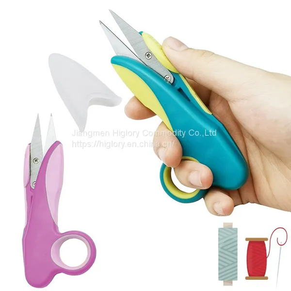Custom Household Multi Colors Thread Scissors Cutting Filaments Sharp Fabric Yarn Tailoring Shear photo-5