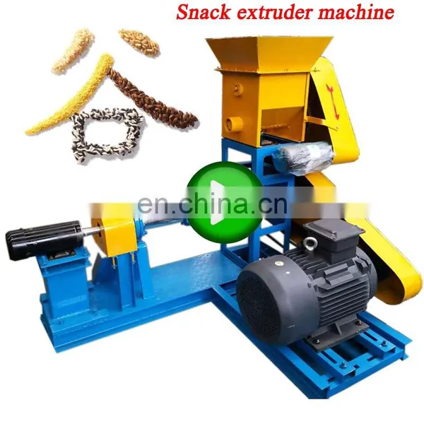 Small Business Snack Food Chips Puff Extruder Machine To Make Corn Flakes photo-4