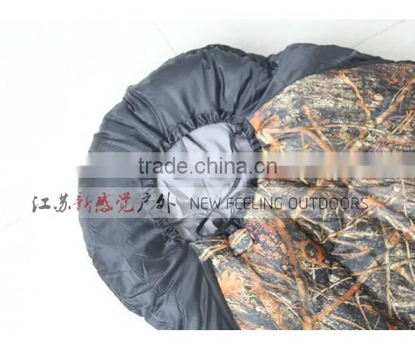 TOOTS Camouflage Mummy Sleeping 0 Degree Camping Sleeping Bag photo-3