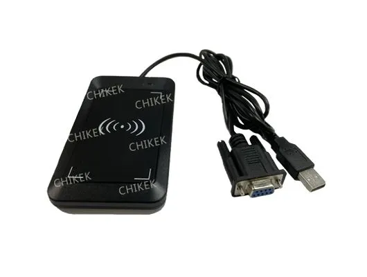 RS232 Port RFID Reader Writer, RS232 NFC Reader, 13.56MHz Smart Card Desktop Reader photo-2
