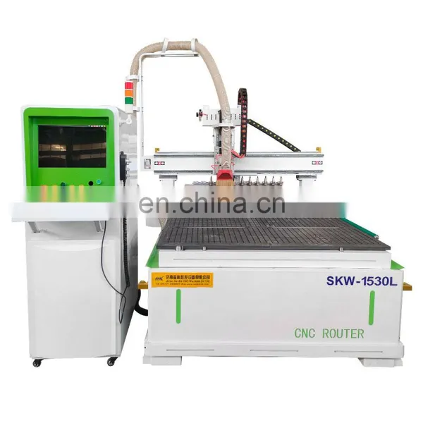 Senke CNC Router MDF Wood Cutting Engraving Machine With ATC in Liner photo-2
