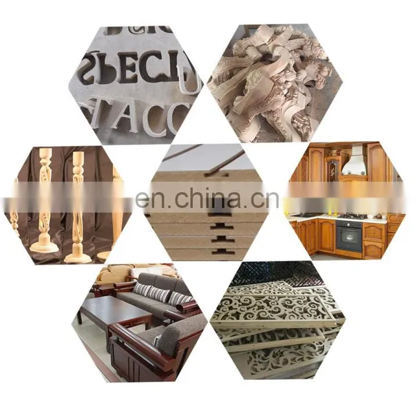 Cnc Router Machine Wood Cutting Engraving for Solidwood MDF Aluminum Metal Plywood Alucobond PVC Plastic Foam Stone photo-5