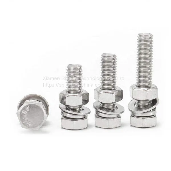 Factory Outlet Stainless Steel Hex Bolts Fasteners Machining All Styles Bolts Nuts Washers Sets photo-4