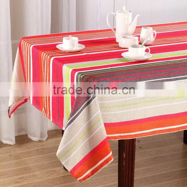 BAMBOO PRINTING POLYESTER TABLE CLOTH photo-2