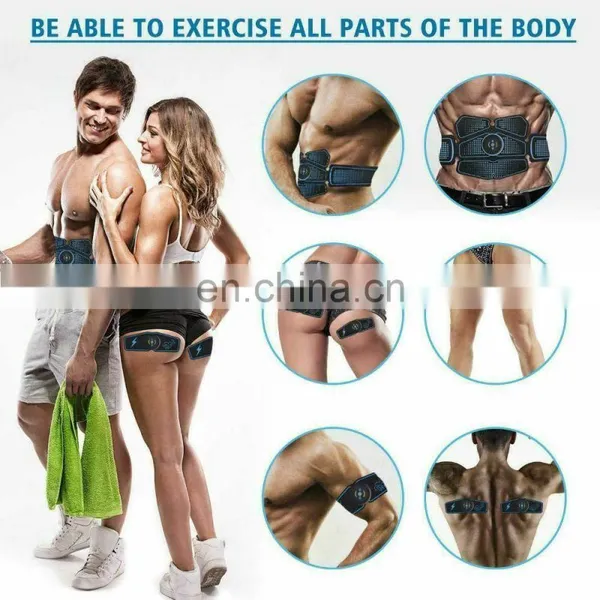 Abdominal Muscle Stimulator Trainer EMS Abs Fitness Equipment Training Muscles photo-5