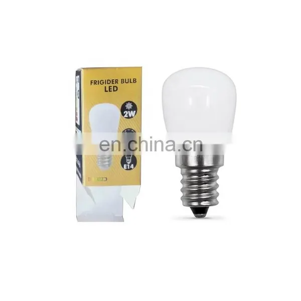 Frigider Bulb 2W E14 LED Refrigerator Bulb Light Refrigeration Lamps LED Lights For Refrigerators Fridge
