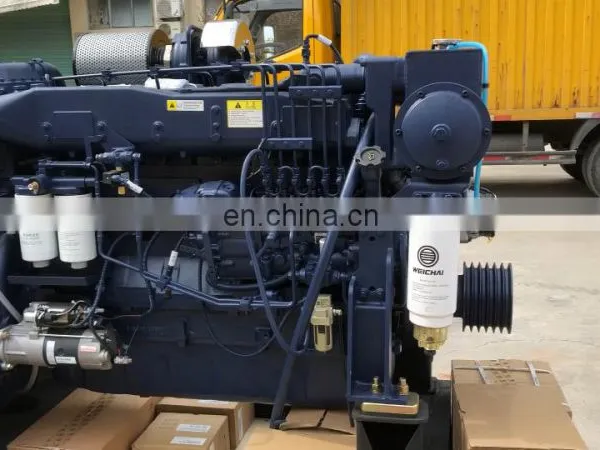 Cheap Price 218hp Weichai WD10 Series Water Cooled WD10C218-15 Marine Diesel Engine photo-5