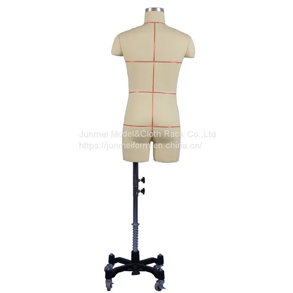 Junmei Male Dress Form With Leg Mannequin CN Size for Sewing Designer photo-5
