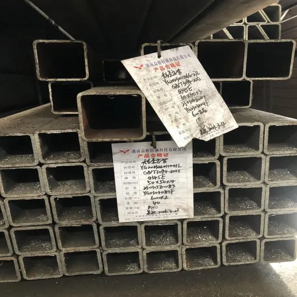 Wholesale Q550D Carton Rectangular Hollow Section Steel Pipe Seamless Tube photo-4