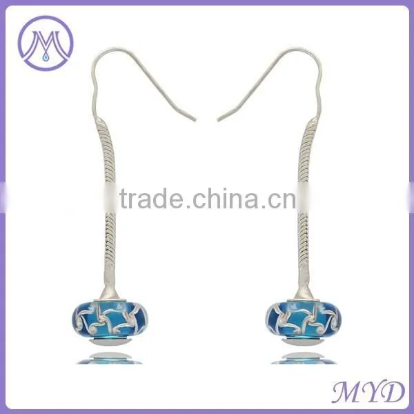 Murano Glass Bead Earrings photo-3