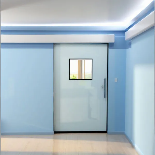 MBS-YT06 High Quality Hermetic Clean Room Automatic Sliding Door Airtight Clean Door for Hospital photo-2