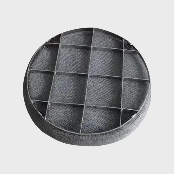 Mesh Pad Plain Woven Demister Filter 304 Stainless Steel Customizable Service for Pressure Vessel photo-6